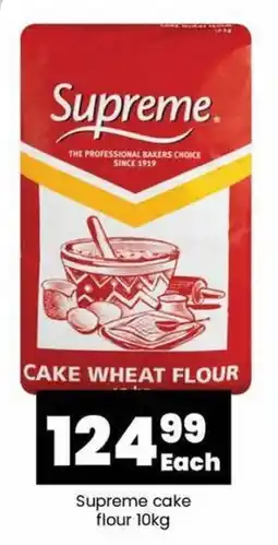 Super Save Supreme cake flour 10kg offer