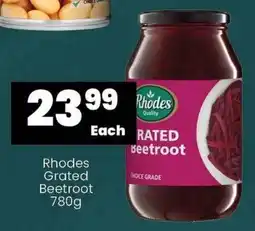 Super Save Rhodes Grated Beetroot 780g offer