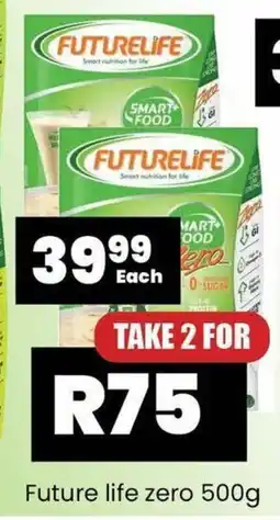 Super Save Future life zero 500g offer