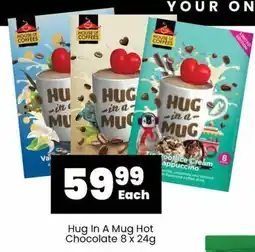 Hug In A Mug Hot Chocolate 8 x 24g