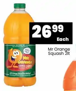 Mr Orange Squash 2lt