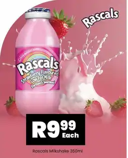 Super Save Rascals Milkshake 350ml offer