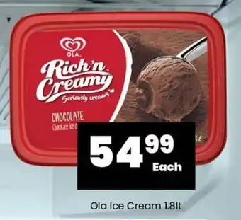 Super Save Ola Ice Cream 1.8lt offer