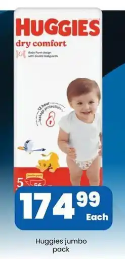Super Save Huggies jumbo pack offer