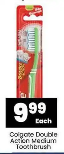 Super Save Colgate Double Action Medium Toothbrush offer