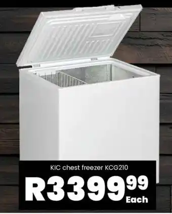 Super Save KIC chest freezer KCG210 offer