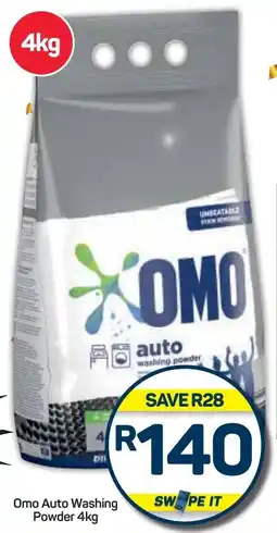 Pick n Pay Hypermarket Omo Auto Washing Powder 4kg offer