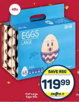 Pick n Pay Hypermarket PnP Large Eggs 48s offer