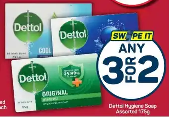 Pick n Pay Hypermarket Dettol Hygiene Soap Assorted 175g offer