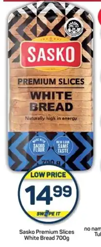 Pick n Pay Hypermarket Sasko Premium Slices White Bread 700g offer