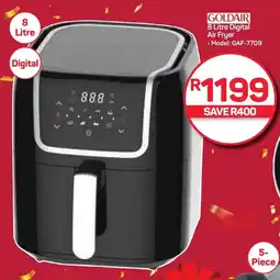 Pick n Pay Hypermarket GOLDAIR 8 Litre Digital Air Fryer offer