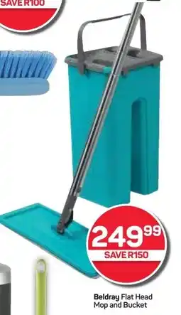 Pick n Pay Hypermarket Beldray Flat Head Mop and Bucket offer