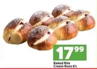 Check Save Baked Rite Cream Buns 6's offer