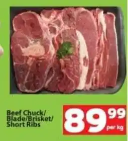 Beef Chuck/ Blade/Brisket/ Short Ribs