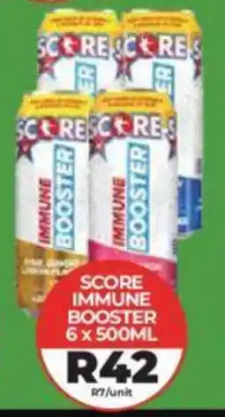SCORE IMMUNE BOOSTER 6 x 500ML