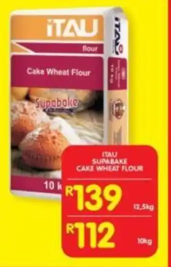 Shoprite ITAU SUPABAKE CAKE WHEAT FLOUR 10kg offer
