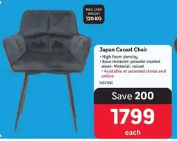 Makro Japan Casual Chair offer
