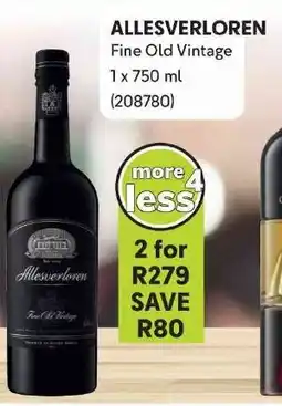 Makro ALLESVERLOREN Fine Old Vintage offer