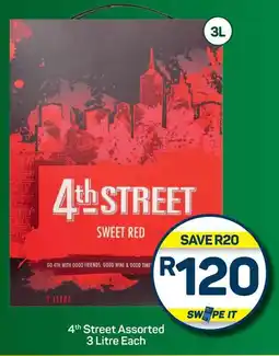 Pick n Pay 4th Street Assorted 3 Litre Each offer