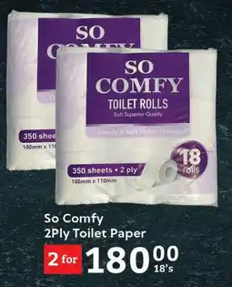 Oxford Freshmarket So Comfy 2Ply Toilet Paper offer