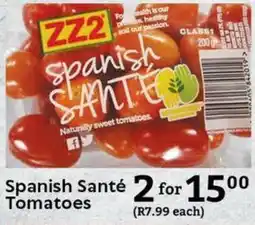 Oxford Freshmarket Spanish Santé Tomatoes offer