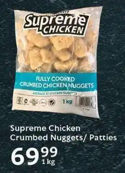 Supreme Chicken Crumbed Nuggets/ Patties