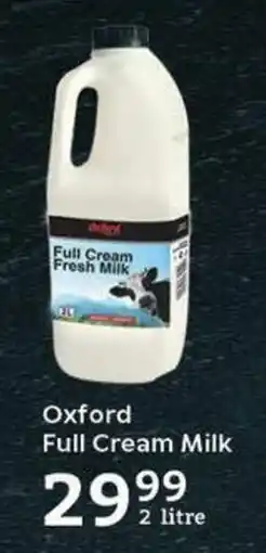 Oxford Freshmarket Oxford Full Cream Milk offer