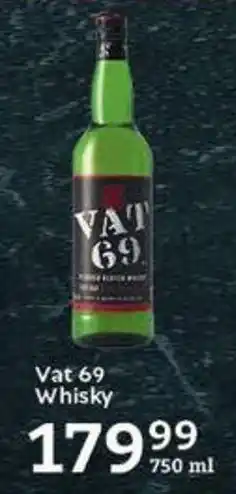 Oxford Freshmarket Vat 69 Whisky offer