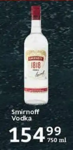Oxford Freshmarket Smirnoff Vodka offer