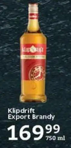 Klipdrift Export Brandy