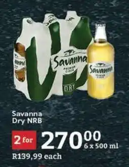 Oxford Freshmarket Savanna Dry NRB offer