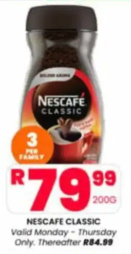 Take 'n Pay NESCAFE CLASSIC offer