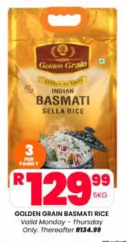 GOLDEN GRAIN BASMATI RICE