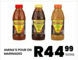 Take 'n Pay AMINA'S POUR ON MARINADES offer