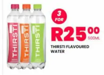 Take 'n Pay THIRSTI FLAVOURED WATER offer