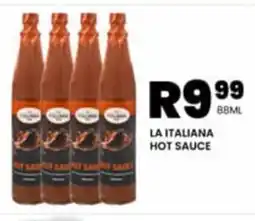 Take 'n Pay LA ITALIANA HOT SAUCE offer