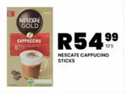 Take 'n Pay NESCAFE CAPPUCINO STICKS offer
