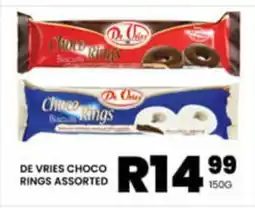 Take 'n Pay DE VRIES CHOCO RINGS ASSORTED offer