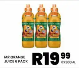 Take 'n Pay MR ORANGE JUICE 6 PACK offer