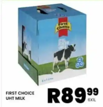 Take 'n Pay FIRST CHOICE UHT MILK offer