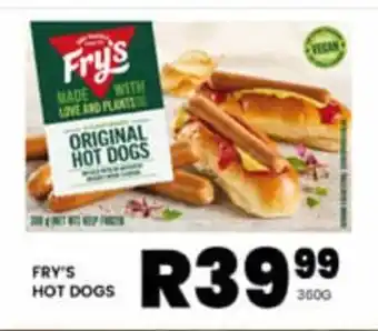 Take 'n Pay FRY'S HOT DOGS offer