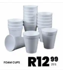 Take 'n Pay FOAM CUPS offer