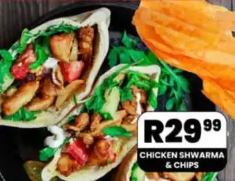 Take 'n Pay CHICKEN SHWARMA & CHIPS offer