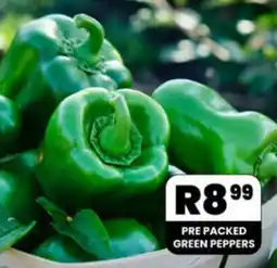 PRE PACKED GREEN PEPPERS