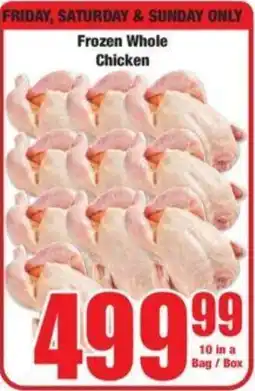 Boxer Frozen Whole Chicken offer