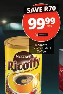 Checkers Nescafé Ricoffy Instant Coffee offer