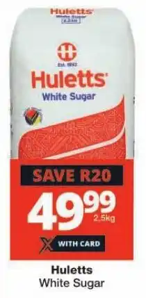 Checkers Huletts White Sugar offer