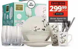 Checkers Dinner Starter Kit 32-Piece offer