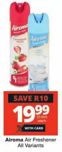 Airoma Air Freshener All Variants