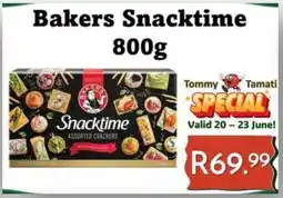 Bakers Snacktime 800g